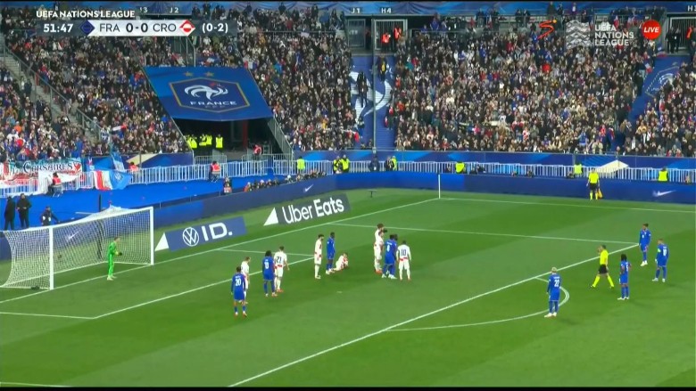 UEFA Nations League: France vs Croatia