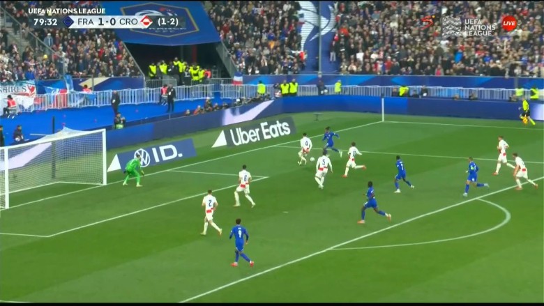 UEFA Nations League: France vs Croatia