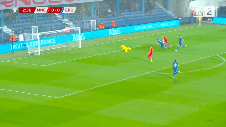 World Cup - Qualification Europe: Montenegro vs Croatia