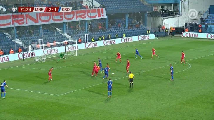 World Cup - Qualification Europe: Montenegro vs Croatia