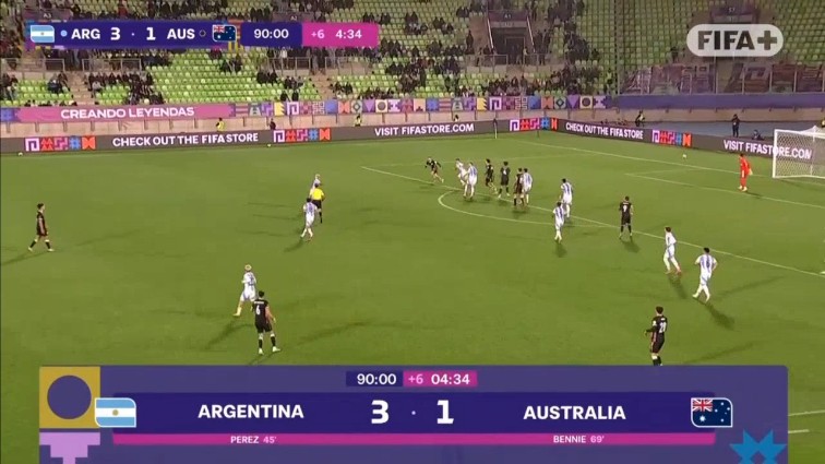 World Cup - U20: Argentina U20 vs Australia U20