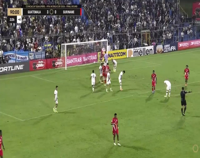 World Cup - Qualification CONCACAF: Guatemala vs Suriname