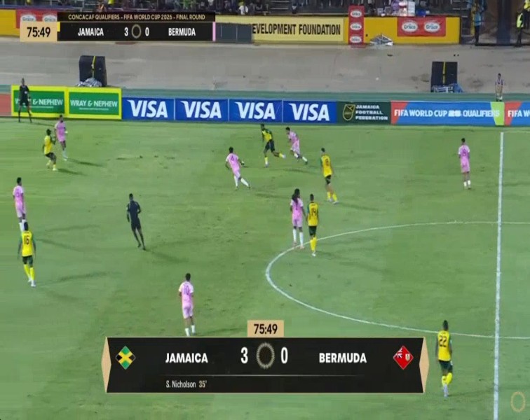 World Cup - Qualification CONCACAF: Jamaica vs Bermuda
