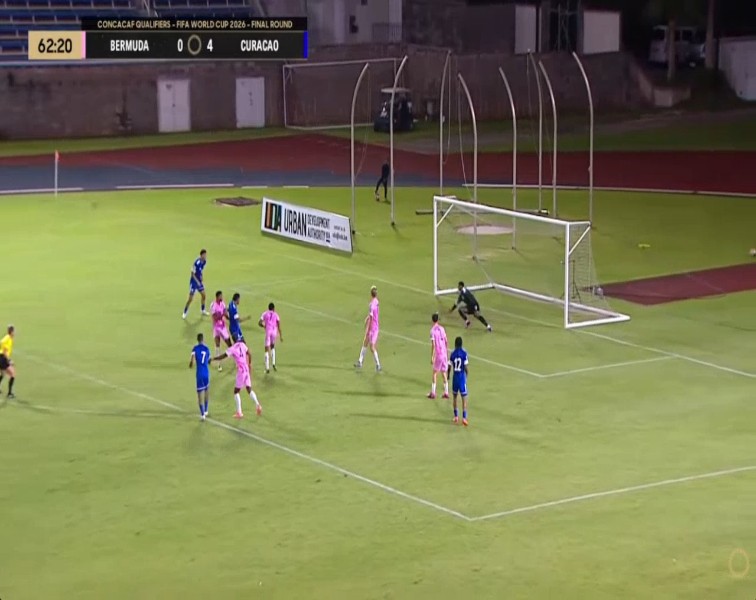 World Cup - Qualification CONCACAF: Bermuda vs Curaçao