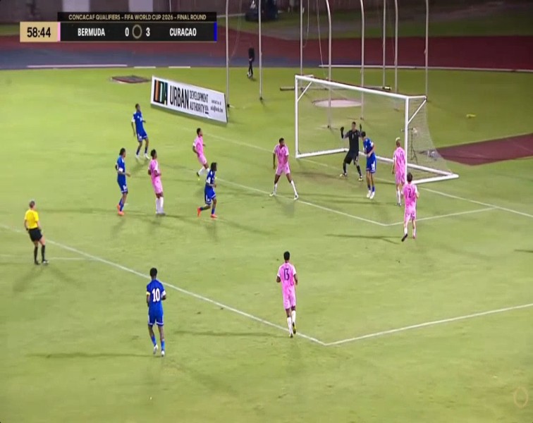World Cup - Qualification CONCACAF: Bermuda vs Curaçao