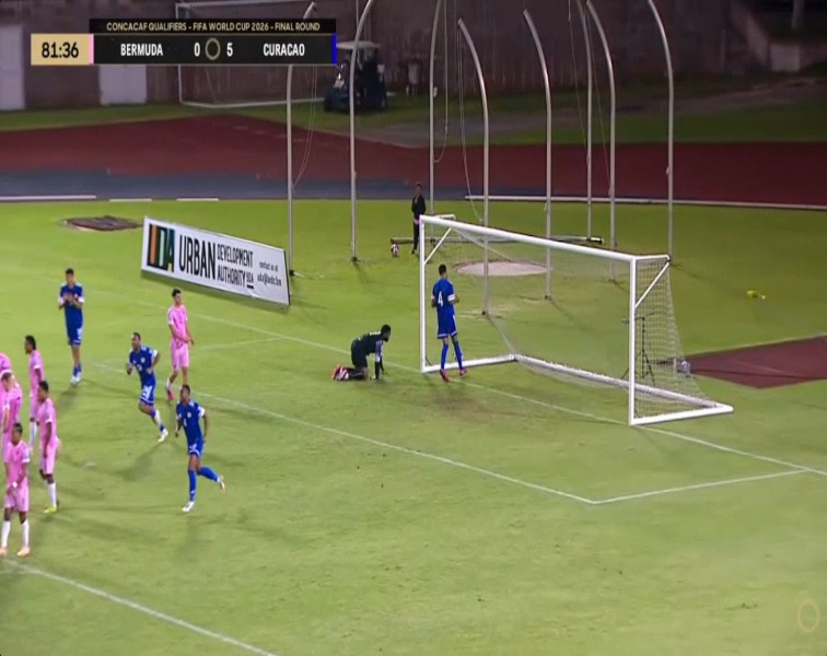 World Cup - Qualification CONCACAF: Bermuda vs Curaçao