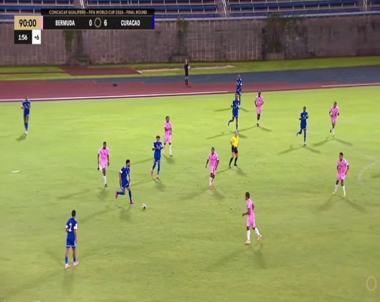 World Cup - Qualification CONCACAF: Bermuda vs Curaçao