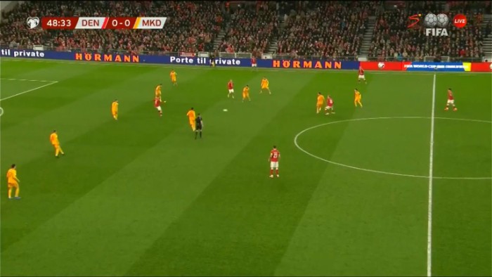 World Cup - Qualification Europe: Denmark vs North Macedonia