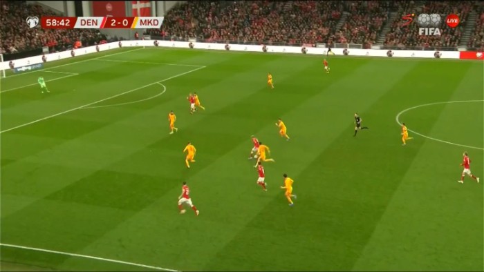 World Cup - Qualification Europe: Denmark vs North Macedonia