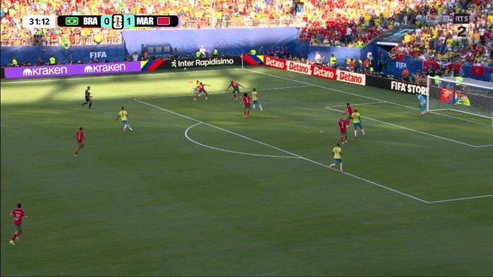 World Cup: Brazil vs Morocco video thumbnail