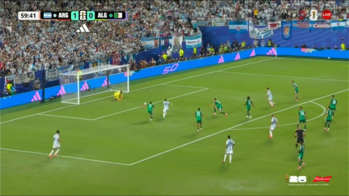 World Cup: Argentina vs Algeria