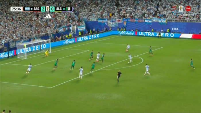 World Cup: Argentina vs Algeria