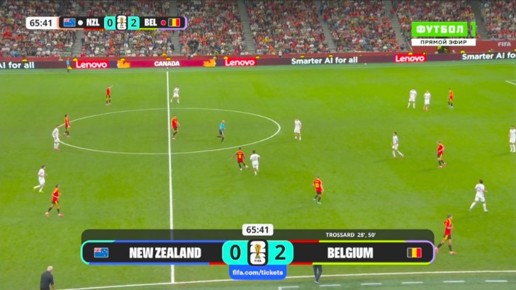 World Cup: New Zealand vs Belgium