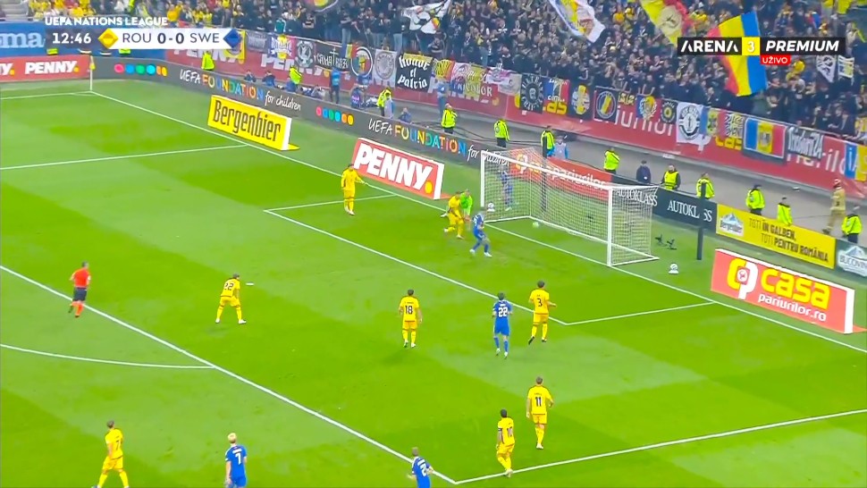 UEFA Nations League: Romania vs Sweden