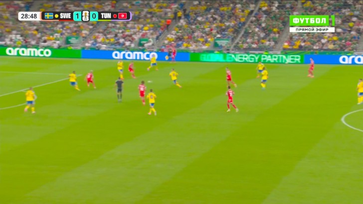 World Cup: Sweden vs Tunisia