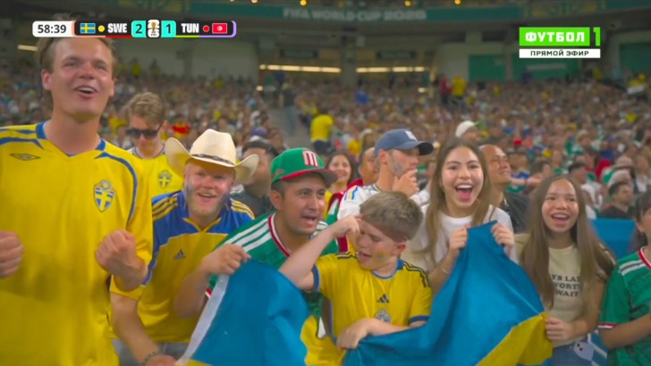 World Cup: Sweden vs Tunisia