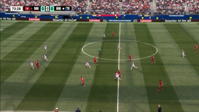 World Cup: Switzerland vs Bosnia & Herzegovina