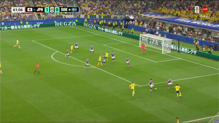 World Cup: Japan vs Sweden