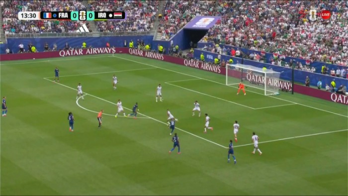 World Cup: France vs Iraq