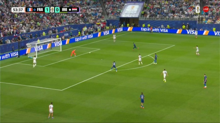 World Cup: France vs Iraq