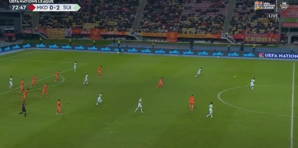 UEFA Nations League: North Macedonia vs Switzerland