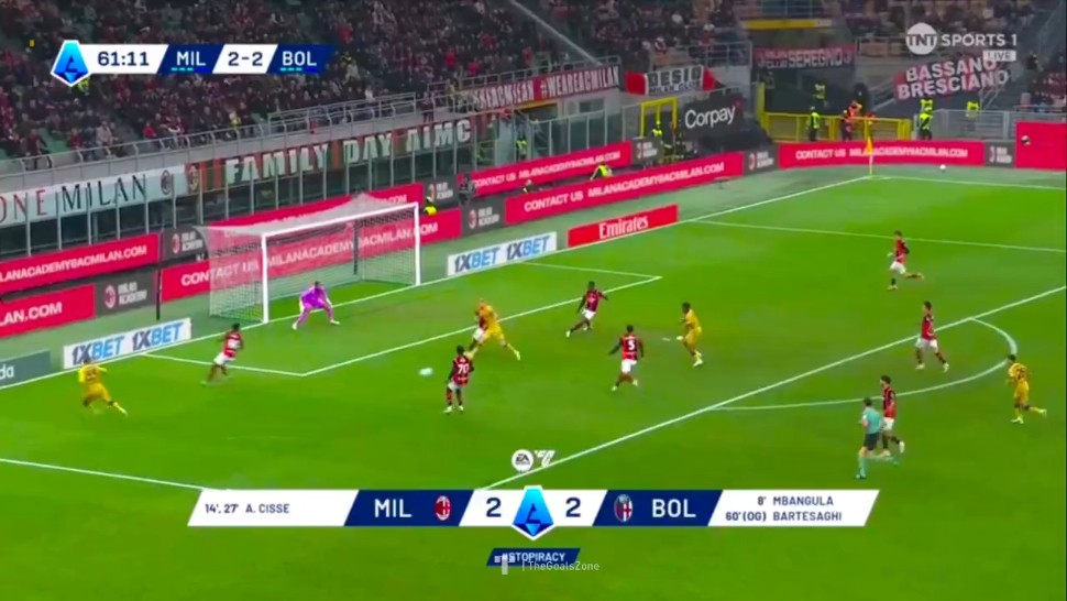 Serie A: AC Milan vs Bologna