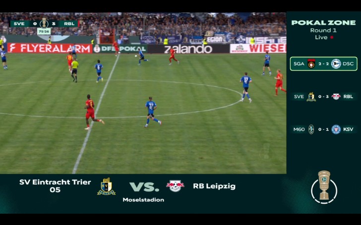 DFB Pokal: Eintracht Trier vs RB Leipzig