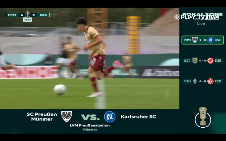 DFB Pokal: Preussen Munster vs Karlsruher SC