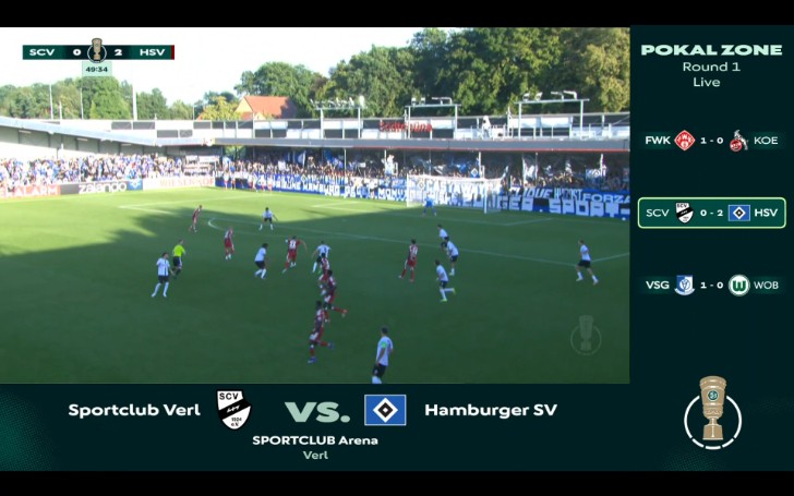 DFB Pokal: Verl vs Hamburger SV