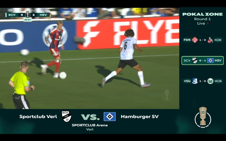 DFB Pokal: Verl vs Hamburger SV