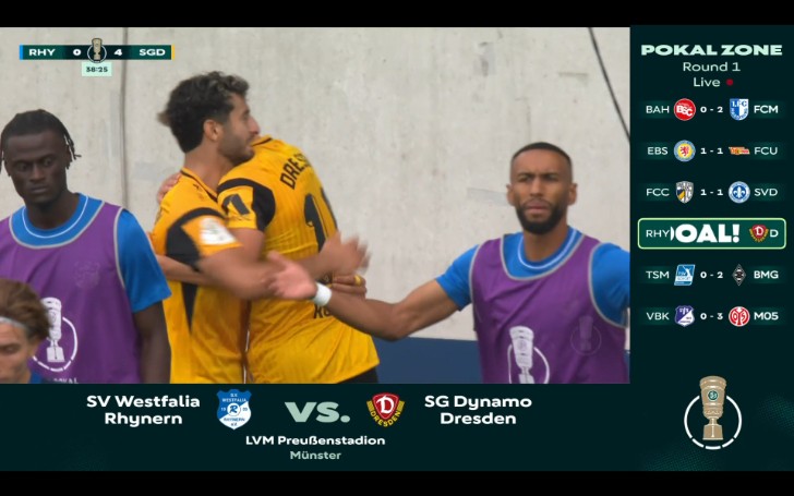 DFB Pokal: Westfalia Rhynern vs Dynamo Dresden