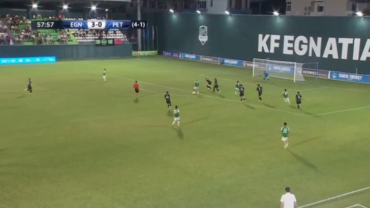 UEFA Champions League: Egnatia Rrogozhinë vs Petrocub
