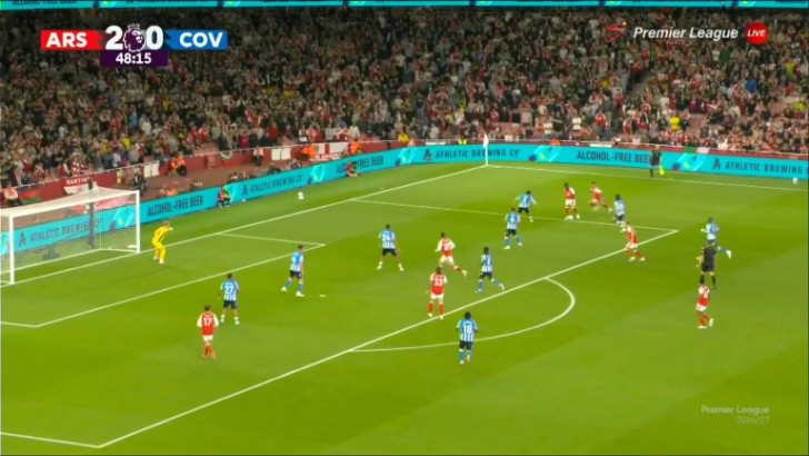 Premier League: Arsenal vs Coventry
