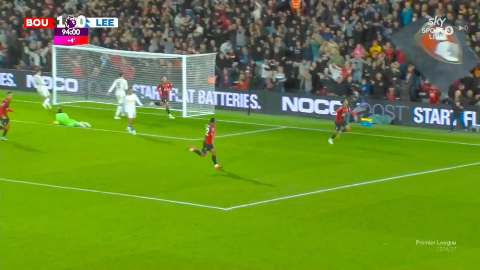 Premier League: Bournemouth vs Leeds