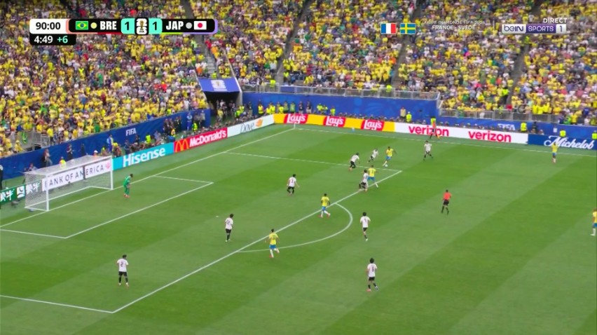 World Cup: Brazil vs Japan