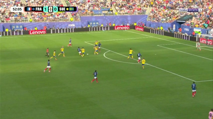 World Cup: France vs Sweden