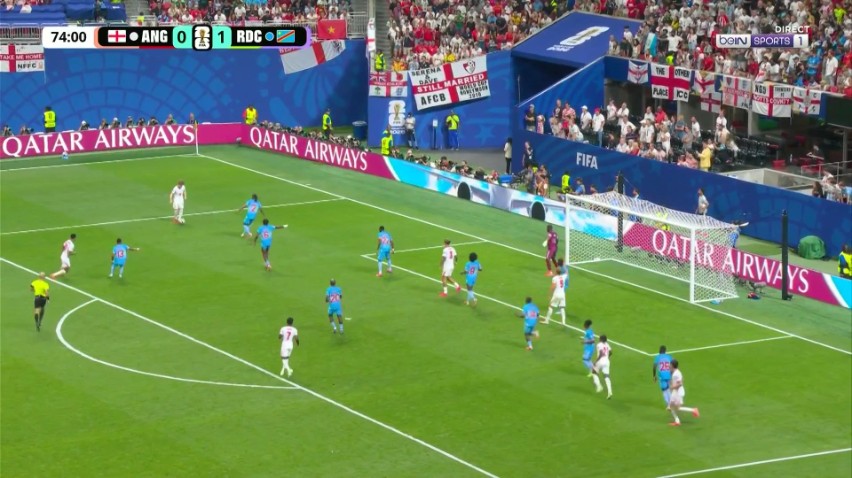 World Cup: England vs Congo DR