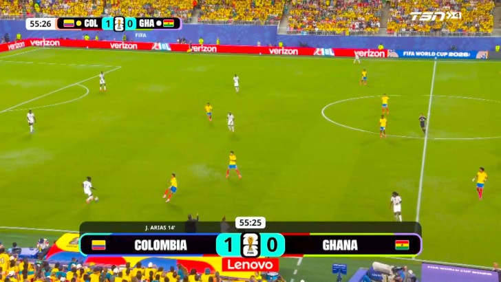 World Cup: Colombia vs Ghana