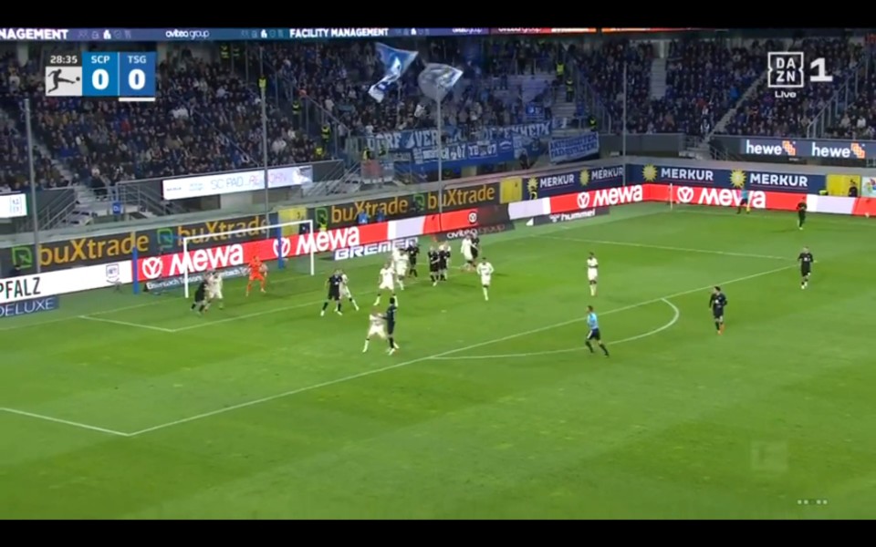Bundesliga: SC Paderborn 07 vs 1899 Hoffenheim