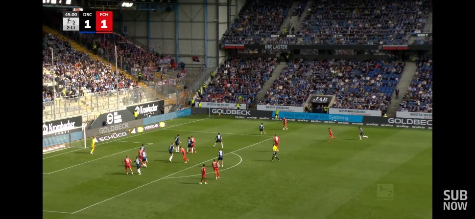 2. Bundesliga: Arminia Bielefeld vs FC Heidenheim
