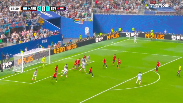 World Cup: Argentina vs Egypt