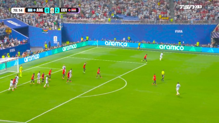 World Cup: Argentina vs Egypt
