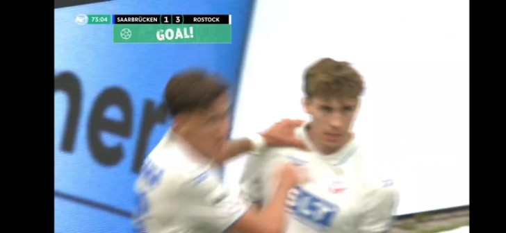 3. Liga: FC Saarbrücken vs Hansa Rostock
