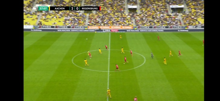 3. Liga: Alemannia Aachen vs Jahn Regensburg
