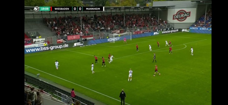 3. Liga: SV Wehen vs Waldhof Mannheim