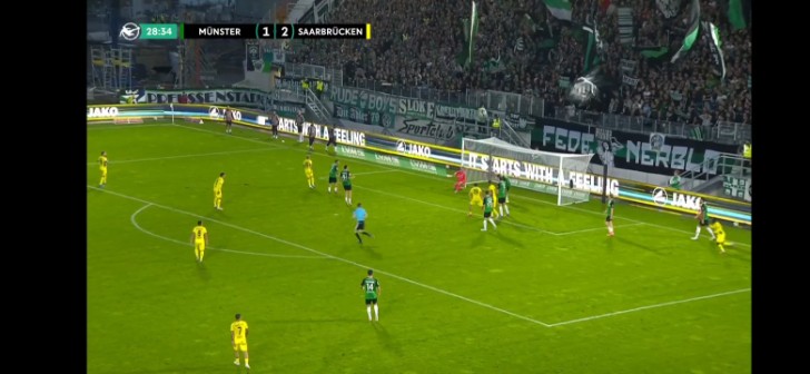 3. Liga: Preussen Munster vs FC Saarbrücken