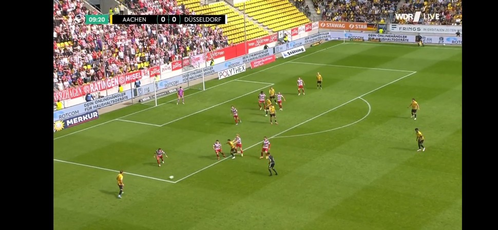 3. Liga: Alemannia Aachen vs Fortuna Düsseldorf
