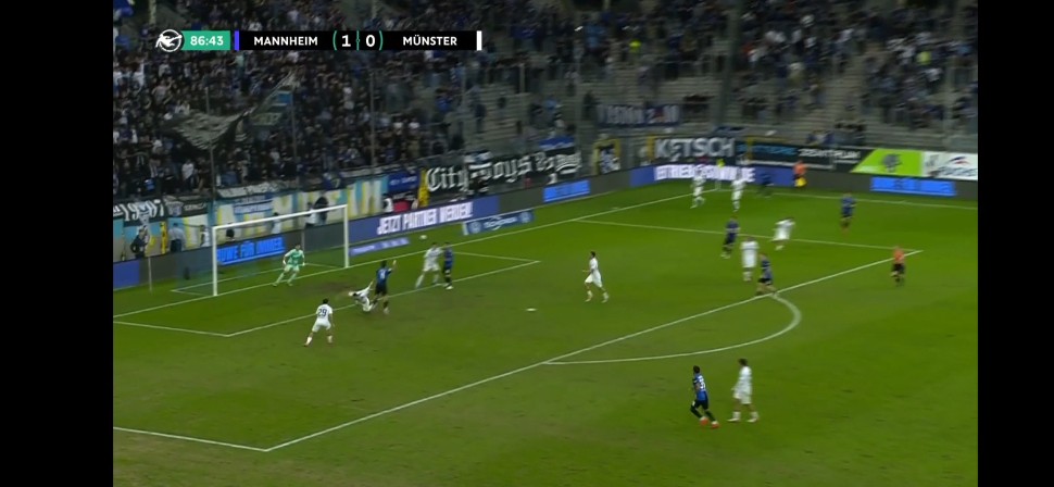 3. Liga: Waldhof Mannheim vs Preussen Munster