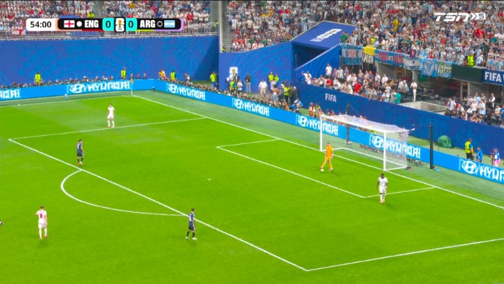 World Cup: England vs Argentina