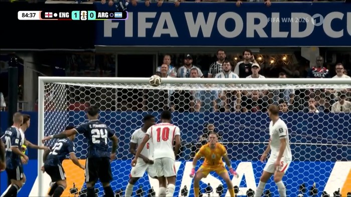 World Cup: England vs Argentina